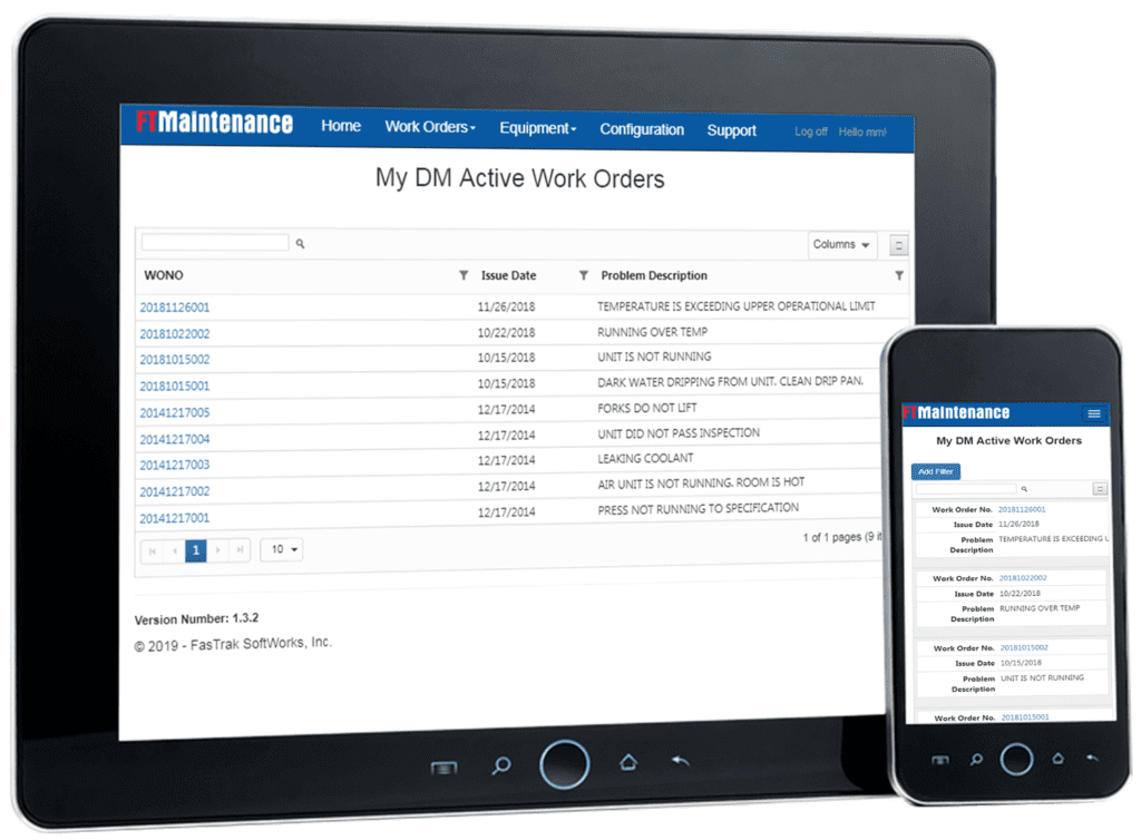 Feature Rich, Easy to Use CMMS Software | FTMaintenance CMMS