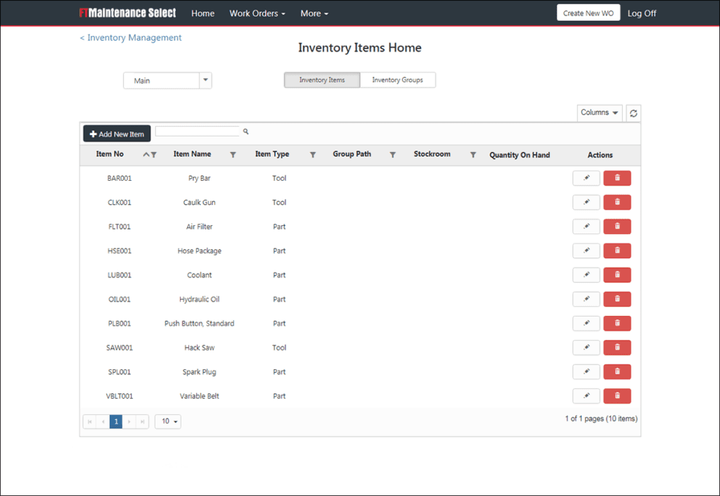 Software for Spare Parts Management - INFORM